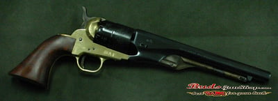 TRADITIONS 1860 ARMY/WLNT/BRASS .44/8IN B - $288.80 (Free S/H on Firearms)