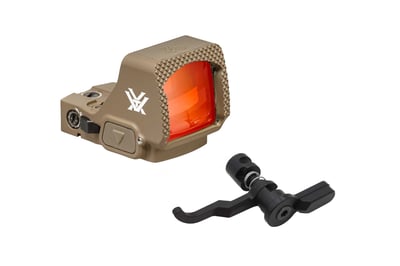 Vortex Defender-XL Micro Red Dot - Tan + Atrius Development 3 Position Super Selector Safety - $399.99 