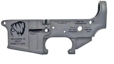 PSA AR-15 "OK-KAREN-15" Stripped Lower Receiver - $59.99