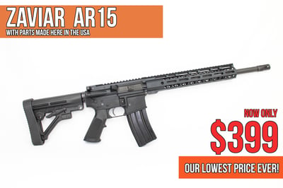 Operator Series 16" Mid-Length.223 Wylde 1/9 Parkerized Lightweight AR15 - $399 ($8.95 Flat Rate Shipping)