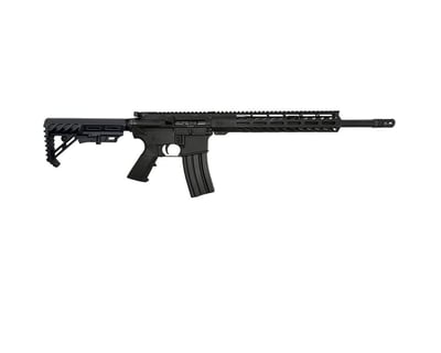  ZAVIAR Firearms OVERSTOCK T6 Firearms 5.56 Nato 16' Nitride Complete Rifle / 1:8 Twist / 12" MLOK SLANT Handguard / Poesidon Stock / BLACK - $349.99 
