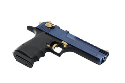 Magnum Research Desert Eagle L5, .50 AE, 5" Barrel, Carbo Blue PVD Finish - $2349.99 