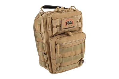 Primary Arms Tactical Shoulder Sling Bag Tan - $14.99 
