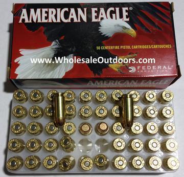 Federal AE40R1 American Eagle Pistol 40 S&W 180gr FMJ 50rd - $19.75 (Buyer’s Club price shown - all club orders over $49 ship FREE)