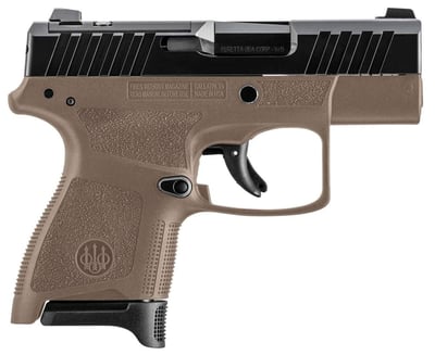 Beretta APX A1 Carry 9mm 3" 8 rd Optic Ready FDE/ODG/GRY - $318 
