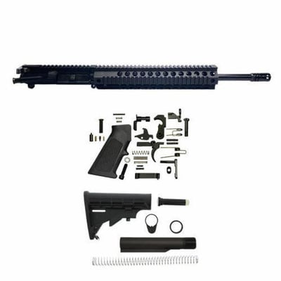 16" 5.56 AR-15 Rifle Build Kit W/12" Quad Handguard - $399.95 