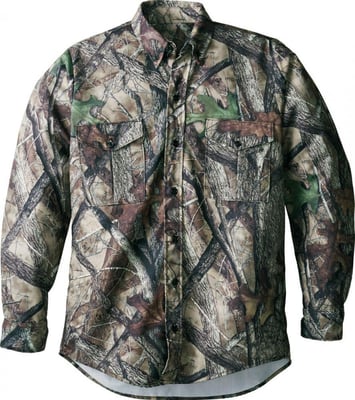 True Timber Men's Cotton-Twill Seven-Button Shirt - $7.88