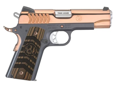 Ruger SR1911 SA 9mm Pistol, Hi-Polish Rose Gold - 6768 - $999.99 + Free Shipping