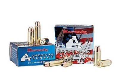 Hornady 9mm+P 124gr XTP American Gunner Ammuntion 25rds - 90224 - $16.99