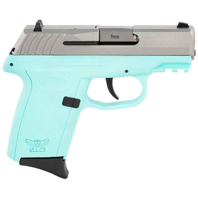 SCCY CPX-2 Gen3 9mm Luger 3.1in Stainless Steel/SCCY Blue Pistol - 10+1 Rounds - $186.15  (Free S/H over $75 or Free store pickup)
