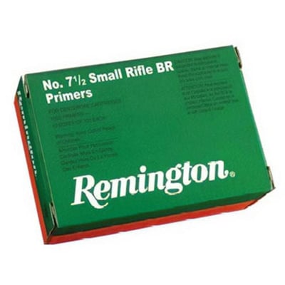 Remington Centerfire Primers-7-1/2 Small Rifle BR 1000/ct - $46.99 after Code: DG5 