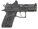CZ P-09 C Nocturne, 9mm, 3.74" Barrel, 2- 15rd Magazines, Pistol w/ RFX11 Green Dot - $599.99 