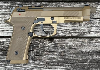 Factory Blem Beretta M9A4-G Full Size 9mm FDE 18 Round Capacity - $749 