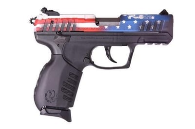 Ruger SR22 Flag 22LR 3.5" BL AS (LIPSEYS) - $429.99 (Free S/H on Firearms)