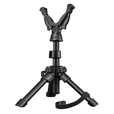 CVLIFE Tripod Portable Shooting Rest Shooting Tripod Shooting Rests for Rifles Height Adjustment 7.9″-15″ Rifle Tripod with 360 Degree Rotate Head V Yoke Rifle Rest for Outdoors - $17.99 (Free S/H over $25)