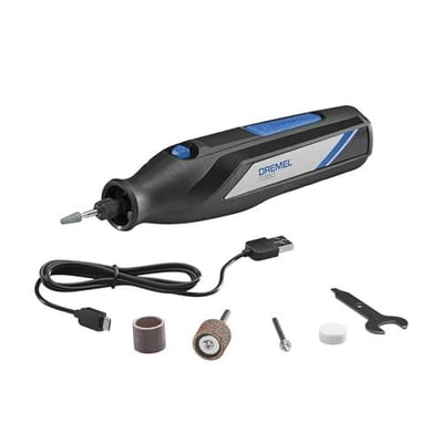 Dremel 7350-5 Cordless Rotary Tool Kit - Includes 4V Li-ion Battery and 5 Rotary Tool Accessories - Ideal for Light DIY Projects and Precision Work - $27.01 + FREE Shipping