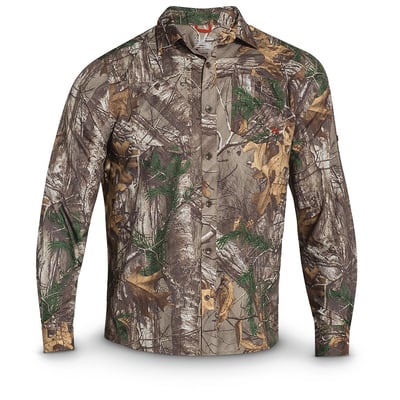 Under Armour Camo Chesapeake Long-sleeved Shirt (M,L) - $35.99 (Buyer’s Club price shown - all club orders over $49 ship FREE)