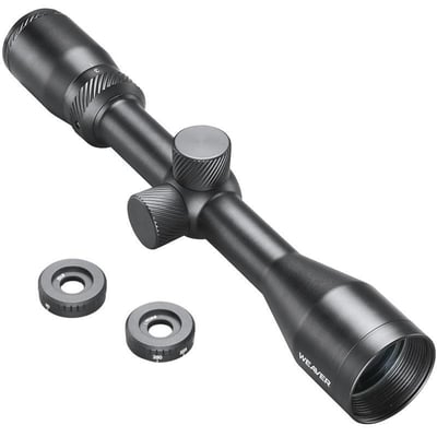 EXCLUSIVE Weaver Classic Series Rifle Scope 3-9x40mm 1" Rimfire SFP Dual-X Non Illum. Black - $79.99