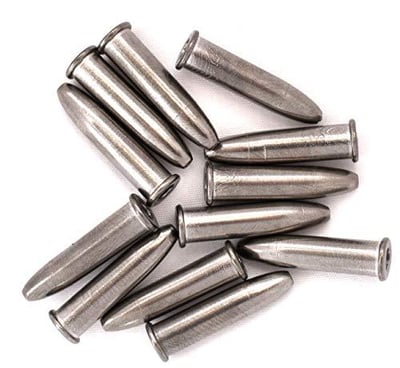 STEELWORX 22 LR Steel Snap Caps Dummy Rounds (12 Pack) - $11.99 (Free S/H over $25)