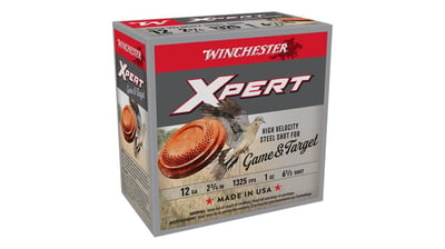 Winchester Xpert Steel 12 Gauge Rounds: 25 - $10.29 (Free S/H over $49 + Get 2% back from your order in OP Bucks)