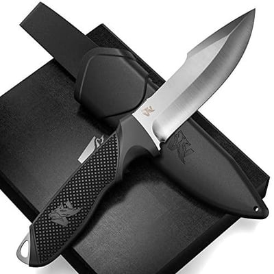 ODENWOLF WOLF-I Full Tang Survival Knife with Sheath Fixed Blade 440C Steel TPE Handle - $29.9 + FREE Shipping