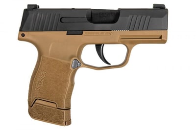 Sig Sauer P365 9mm Coyote TacPac 3.1" Barrel 12Rnd - $549 (e-mail price)