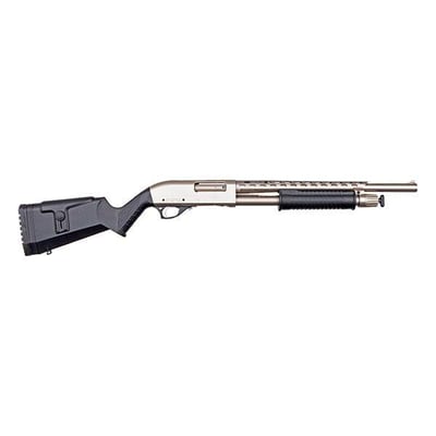 Rock Island Armory All Gen Pump Action 12 Gauge Shotgun, Nickel - PA12H18 - $169.99 