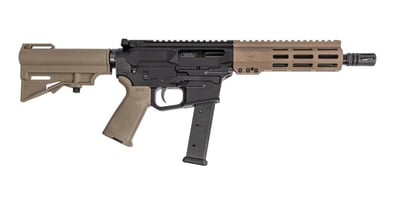 PSA Gen4 8" 9MM 1/10 GX Lightweight HEX M-Lok MOE EPT Har-15 Pistol, FDE - $499.99 