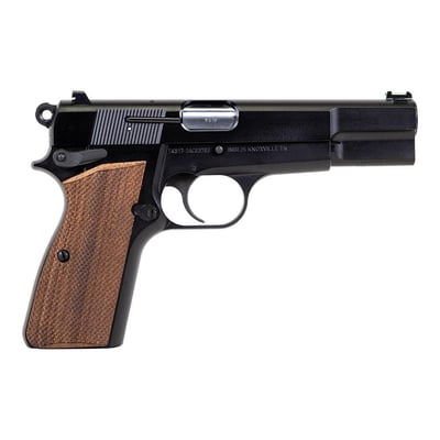 Military Armament Inglis Pistol P35 9mm 4.7" 15rds Pistol, Black Chrome - $349.99 