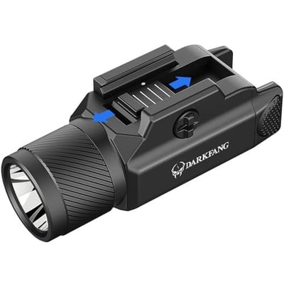 DARKFANG Tactical Flashlight 1500 Lumen for Shotgun/Pistol Light with Momentary/Strobe Function for 1913 Picatinny Rail - $19.99 + FREE Shipping