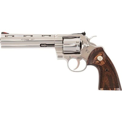Colt Python (6") .357 Mag Revolver, Stainless - $1399.99