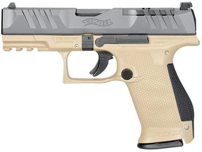 Walther PDP 4" Compact Optics Ready 15+1 9mm Pistol - FDE - 2858444 - $519  ($8.99 Flat Rate Shipping)