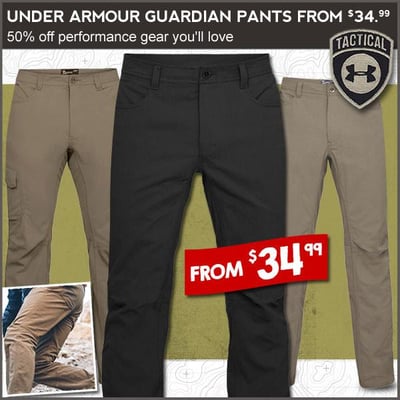 Under Armour Guardian $34.99 & Guardian Cargo - $49.99 (Free S/H over $25)