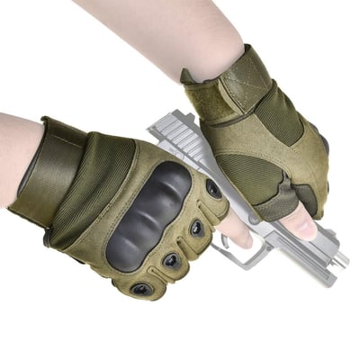 CVLIFE Tactical Gloves Military Rubber Hard Knuckle - $7.79 + Free S/H over $25 (Free S/H over $25)