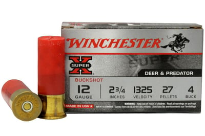 Winchester Super-X Buckshot Shotshells