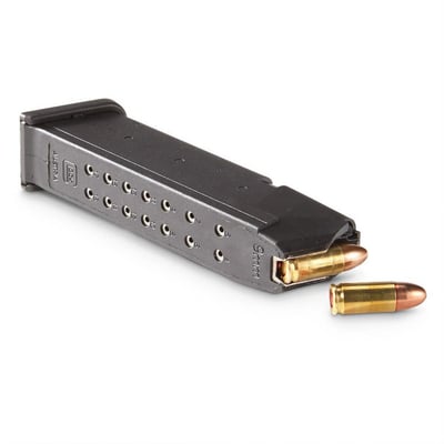 Glock Magazine Gen 4 17/34 9mm Polymer 17Rd $19.59 plus Shipping ($9.99 S/H on Firearms / $12.99 Flat Rate S/H on ammo)