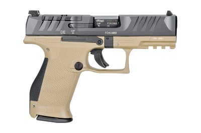 Walther PDP 4" Compact Optics Ready 15+1 9mm Pistol - FDE - $527.12 aftter code: SPRINGCLEANING12 