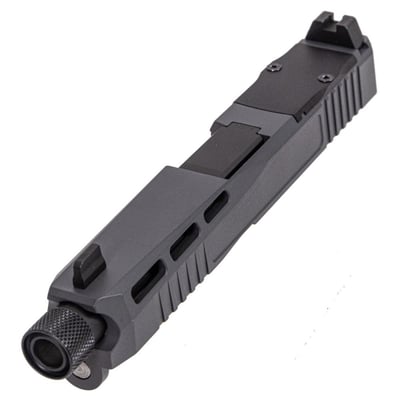 PSA Dagger Complete SW4 RMR Slide W/Threaded Barrel, ECC, & Co-Witness Sights, Gray - $179.99