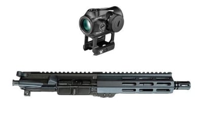 One Horse 7.5" 5.56 SOCOM Pistol Complete Upper with Vortex Triumph 2 MOA Red Dot Sight - $299.95 