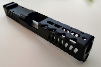 RMR Black Cerakote Lightweight Slide for Glock 19 - $224