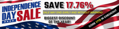 Independence Day Sale - 17.76% Off With Coupon Code "1776" @ ShootingTargets7 (Free S/H over $99)