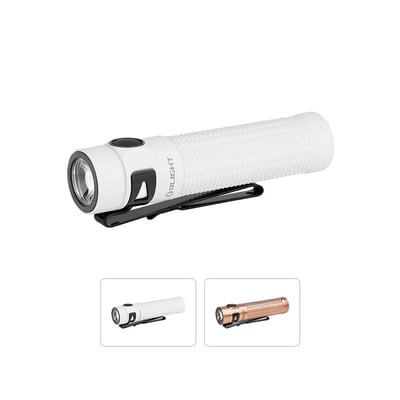 Baton 3 Pro White/Cu Small Rechargeable Flashlight Limited Edition - $52.49 (Free S/H over $49)