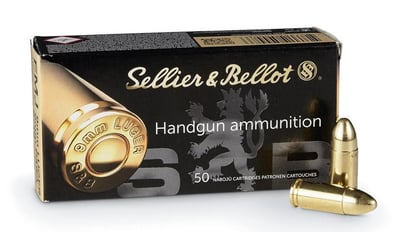 Sellier & Bellot 9mm Luger Subsonic 140 Grain Full Metal Jacket 1000 Rounds - $290 (Free S/H)