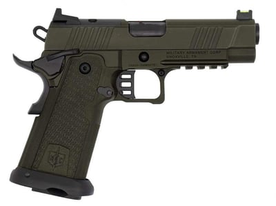 MAC MAC9 Double Stack 4.25" 9mm 17rd Pistol, OD Green - $649.99 