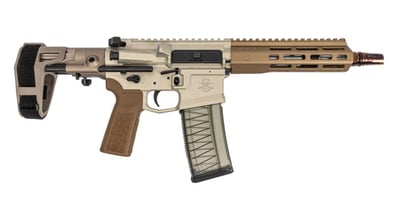 PSA Sabre Enhanced Mixtape Vol. 1 .300 Blackout 8" Pistol w/ Sabre Plan B Mount & Maxim CQB Brace - $1249.99