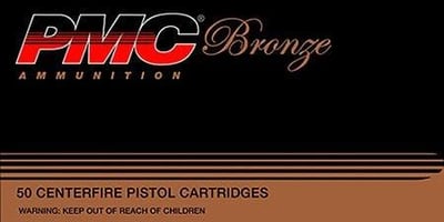 PMC Bronze 10mm Auto 200gr FMJTC Ammunition 50rds - 10A - $24.99 