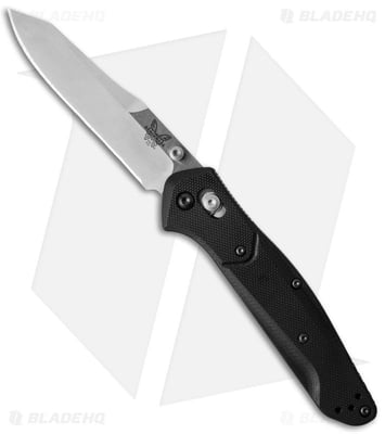 Benchmade 940-2 Osborne AXIS Lock Knife Black G-10 (3.4" Satin) 940-2 - $174.25 (Free S/H over $99)