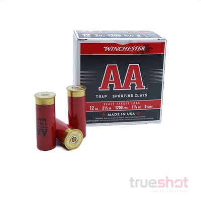 Winchester - AA - 12 Gauge - #8 Shot - 2.75" - 1-1/8 oz. - 1200 FPS - 250 rounds - $115.99
