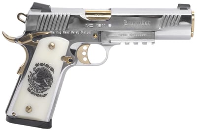 EAA Corp Girsan Regard S Liberador 2 Chrome .45 ACP 5" Barrel 8-Rounds - $728.99 ($19.99 S/H on Firearms / $15.99 Flat Rate S/H on ammo)