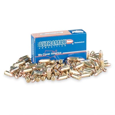 Ultramax Remanufactured .40 S&W 180 Grain FMJ 250 rounds - $47.49 (Buyer’s Club price shown - all club orders over $49 ship FREE)